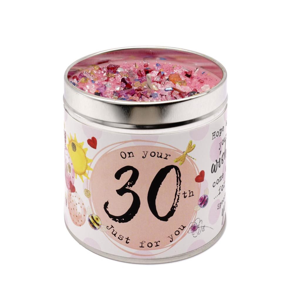 Best Kept Secrets 30th Birthday Tin Candle £8.99